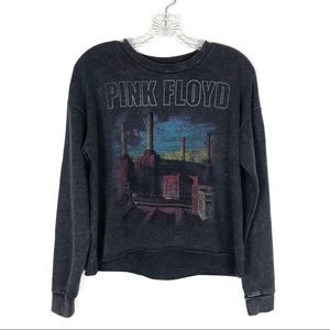 Junk Food Gray Pink Floyd Graphic Sweatshirt